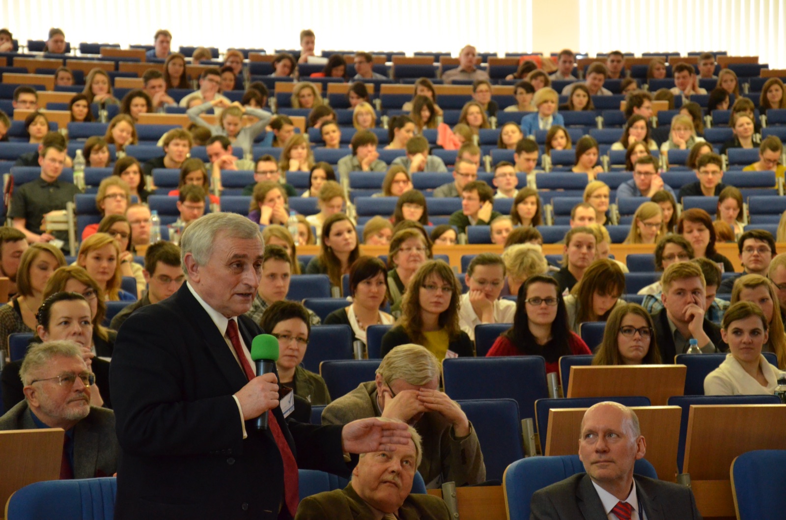 Auditorium full of attendees